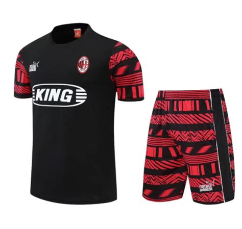 AC Milan short sleeve tracksuit