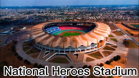 The biggest stadium in Zambia-National heroes stadium - YouTube