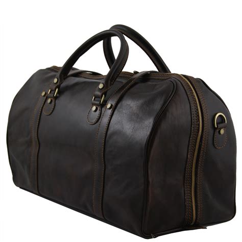 Berlin Travel leather duffel bag Large