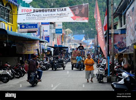 Anambas Islands Indonesia - Terempa city on Siantan Island Stock Photo - Alamy