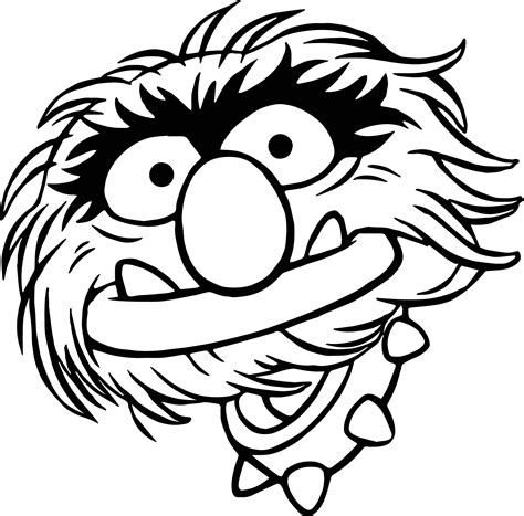 The Muppets Animal Coloring Pages | Animal coloring pages, Cartoon coloring pages, Coloring pages