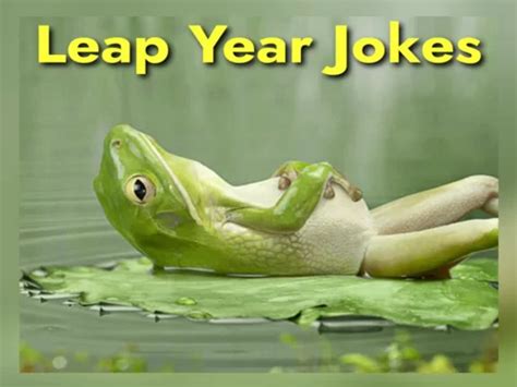 29 Leap Year Jokes to Make Your Extra Day Extra Funny - Chameleon Memes - Medium