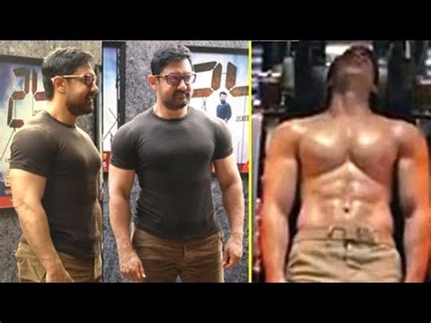 Aamir Khan New Gym Bodybuilding Workout LOOK For Dangal – Man-Health ...