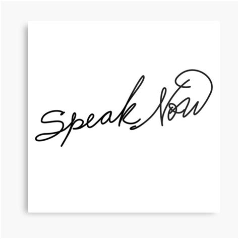 Speak Now Metal Prints | Redbubble