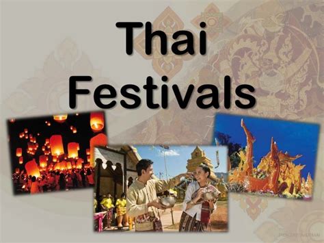 Thai festivals