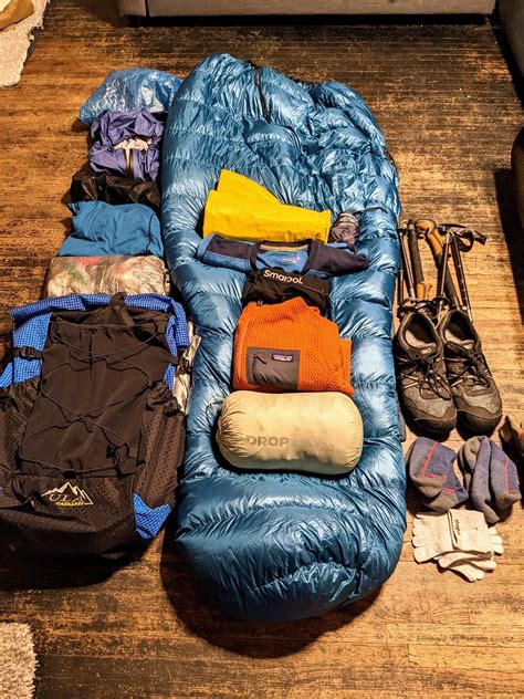 Starting gear list for Appalachian Trail and Pacific Crest Trail 🎒 ...