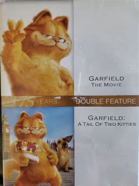 Garfield double feature dvd set | Mercari in 2021 | Garfield the movie, Garfield, Movies for sale