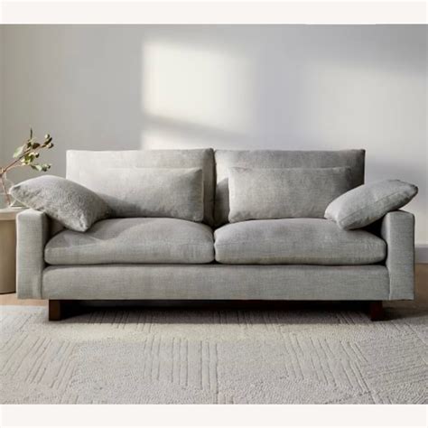 West Elm Harmony Sofa - Grey - AptDeco