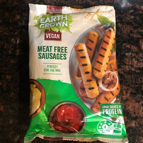 Earth Grown Meat Free Sausages: Aldi Vegetarian Sausages That Are Vegan ...