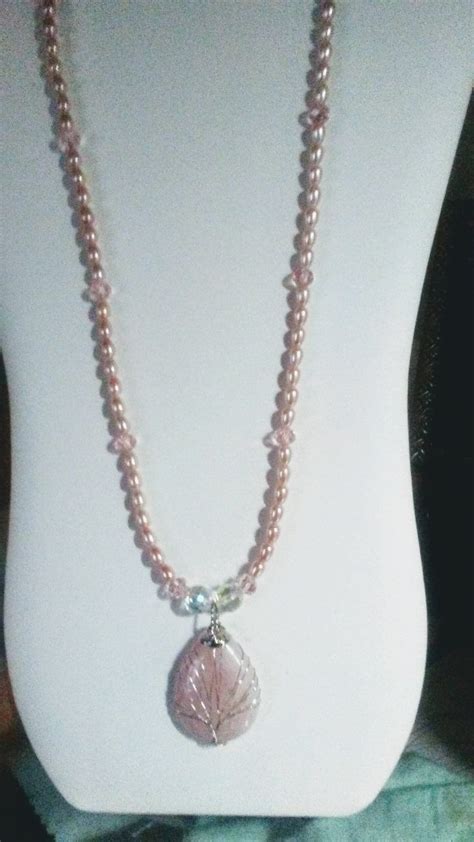 Rose Quartz with Pearls $70 | Jewelry creation, Jewelry, Rose quartz