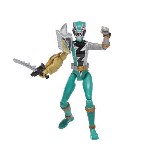 Buy Power Rangers Dino Fury Green Ranger with Sprint Sleeve 6-Inch Action Figure Toy with Dino ...