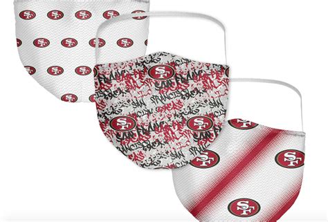 New San Francisco 49ers face masks are the perfect accessory for fans