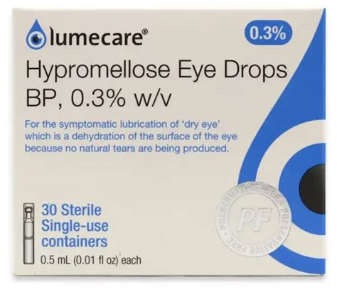 Lumecare Singles Hypromellose Eye Drops - Medicine Marketplace