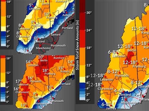 Winter Storm Warning Issued For Parts Of New Hampshire: Update ...