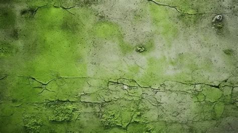 Rough Cement And Stone Surface Texture Abstract Green Background, Stone ...
