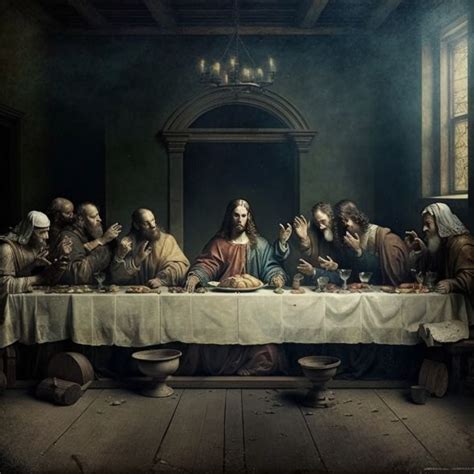 Leonardo Da Vinci The Last Supper Painting – Vintage Art : Large Digital Wall Fine Art Prints ...