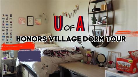 UNIVERSITY OF ARIZONA || Honors Village Dorm Tour - YouTube