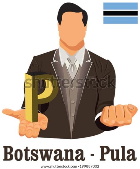 Botswana National Currency Botswana Pula Symbol Stock Vector (Royalty Free) 199887002 | Shutterstock