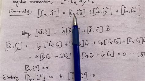 Angular Momentum Operators and Commutation Relations Part1 - YouTube