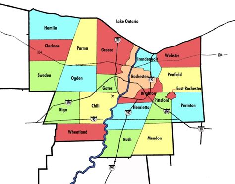 East Rochester Ny Map