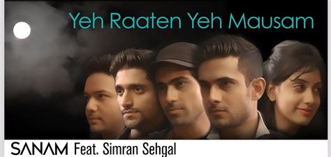 Yeh Raatein Yeh Mausam | Sanam Puri | Simran Sehgal Full Song Piano Notes - Latest Songs Piano Notes