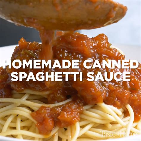 The best homemade canned spaghetti sauce recipe – Artofit