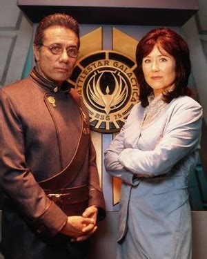 Adama & Roslin - Battlestar Galactica Photo (37182940) - Fanpop