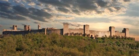 Last summer events in Monteriggioni Castle