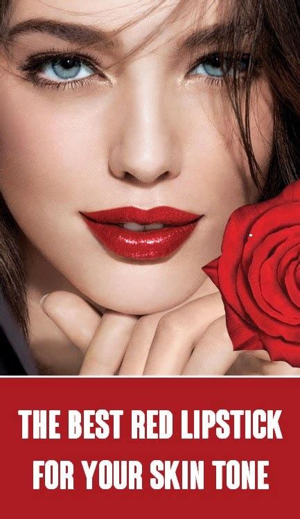 #Beauty : The Best Red Lipstick For Your Skin Tone