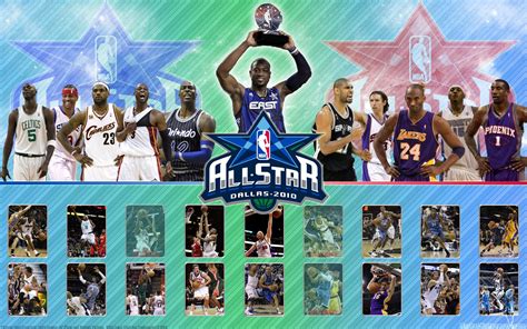 NBA All-Star 2010 Rosters Wallpaper | Basketball Wallpapers at ...