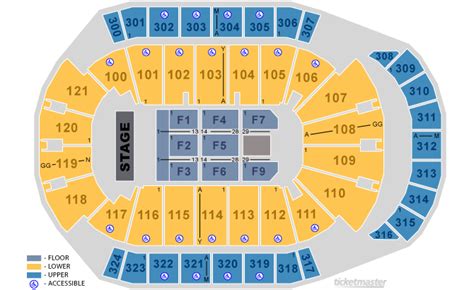 Vystar Memorial Arena Seating Chart