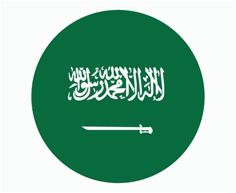 Saudi Arabia Flag National Asia Emblem Icon Vector Illustration Abstract Design Element 6076301 ...