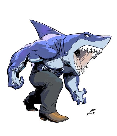 Street Sharks - Ripster and Streex, Ivan Fiorelli | Shark art, Character art, Shark drawing