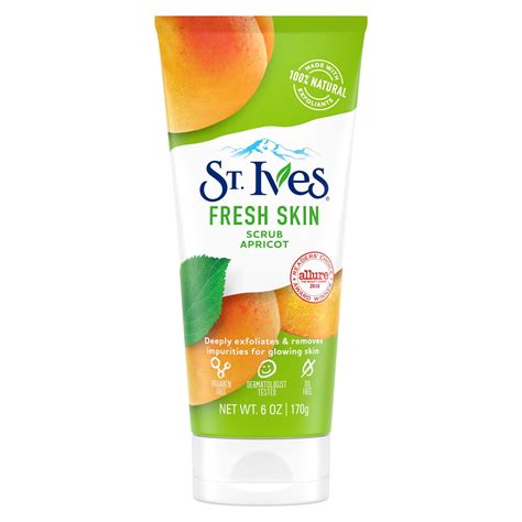 St. Ives Fresh Skin Apricot Face Scrub 6 oz - Walmart.com - Walmart.com