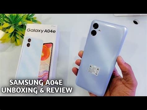 Samsung Galaxy A04e Unboxing & Review || Samsung A04e Camera Test ...