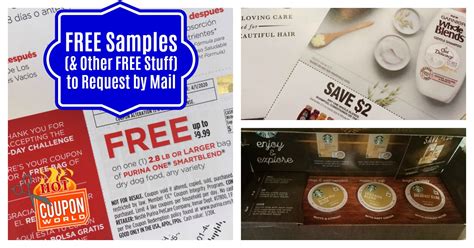 Free Samples by Mail 2019 (November 2019) New Samples Added!