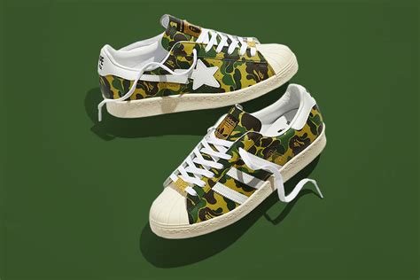 Where to Buy BAPE x adidas Superstar “Green Camo” | Nice Kicks