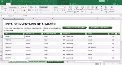 Como llevar un inventario en Excel - Formatos, Plantillas, Programas y Base de Datos para ...