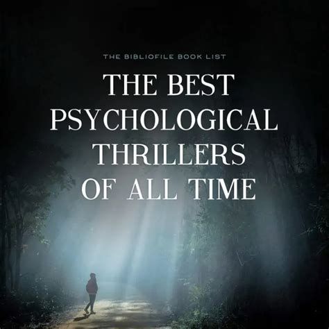 50 Best Psychological Thriller Books of All Time (By Year) | The Bibliofile