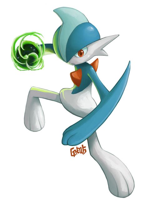 Shiny Gallade by geneous on DeviantArt