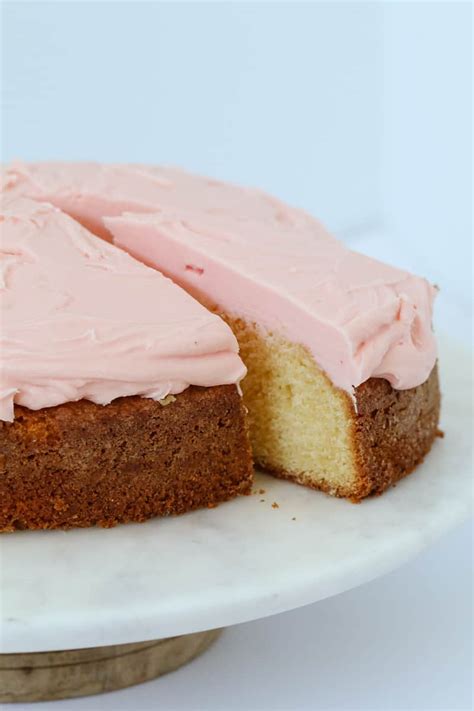 The Ultimate Butter Cake Recipe with Buttercream Frosting - Bake Play Smile