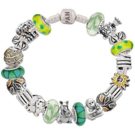 PANDORA Wildlife Safari Bracelet | Bead charm bracelet, Pandora bracelets, Charm bracelet