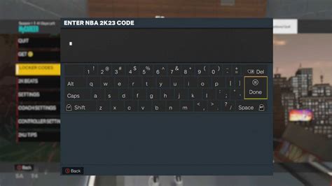 NBA 2K23 Locker Codes - Hold to Reset