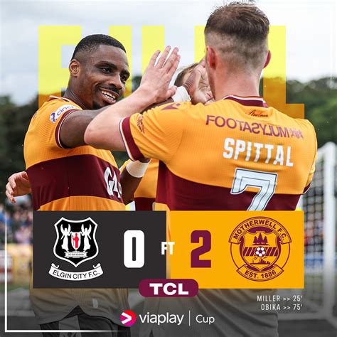 Motherwell FC on Twitter: "A comfortable win in Elgin to kick-off the ...