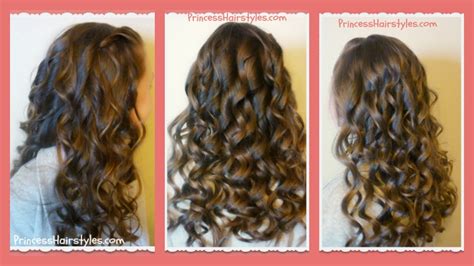 How To Create Beautiful Curling Wand Curls - YouTube