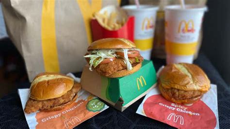 Taste Test: McDonald's new Crispy Chicken Sandwich trio