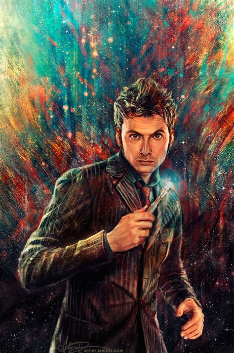 Alice X. Zhang — My series of paintings done for the Doctor Who...