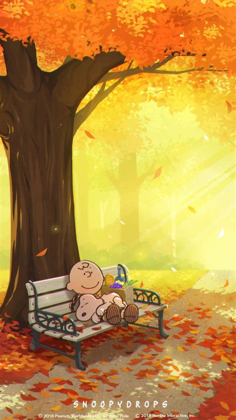 Snoopy Fall Wallpaper - drarchanarathi WALLPAPER