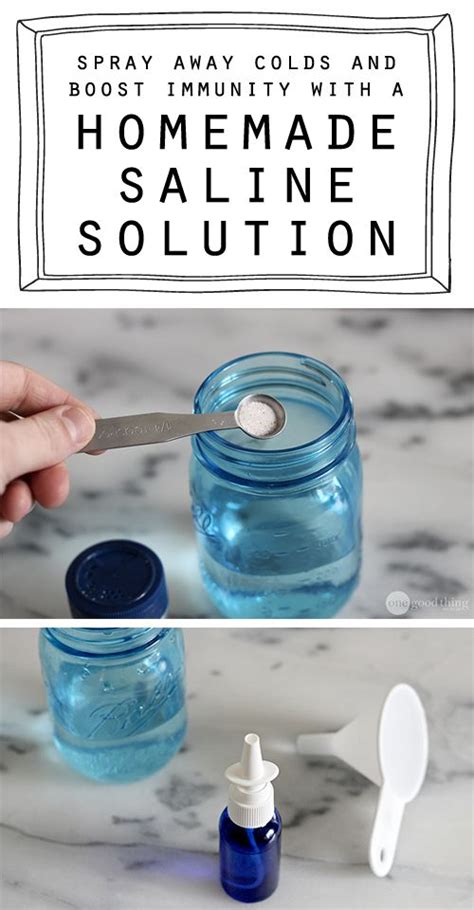 How To Make (And Use) Saline Solution To Stay Healthy | Health, Saline ...