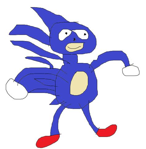 Sanic by SnoopyFan2016 on DeviantArt